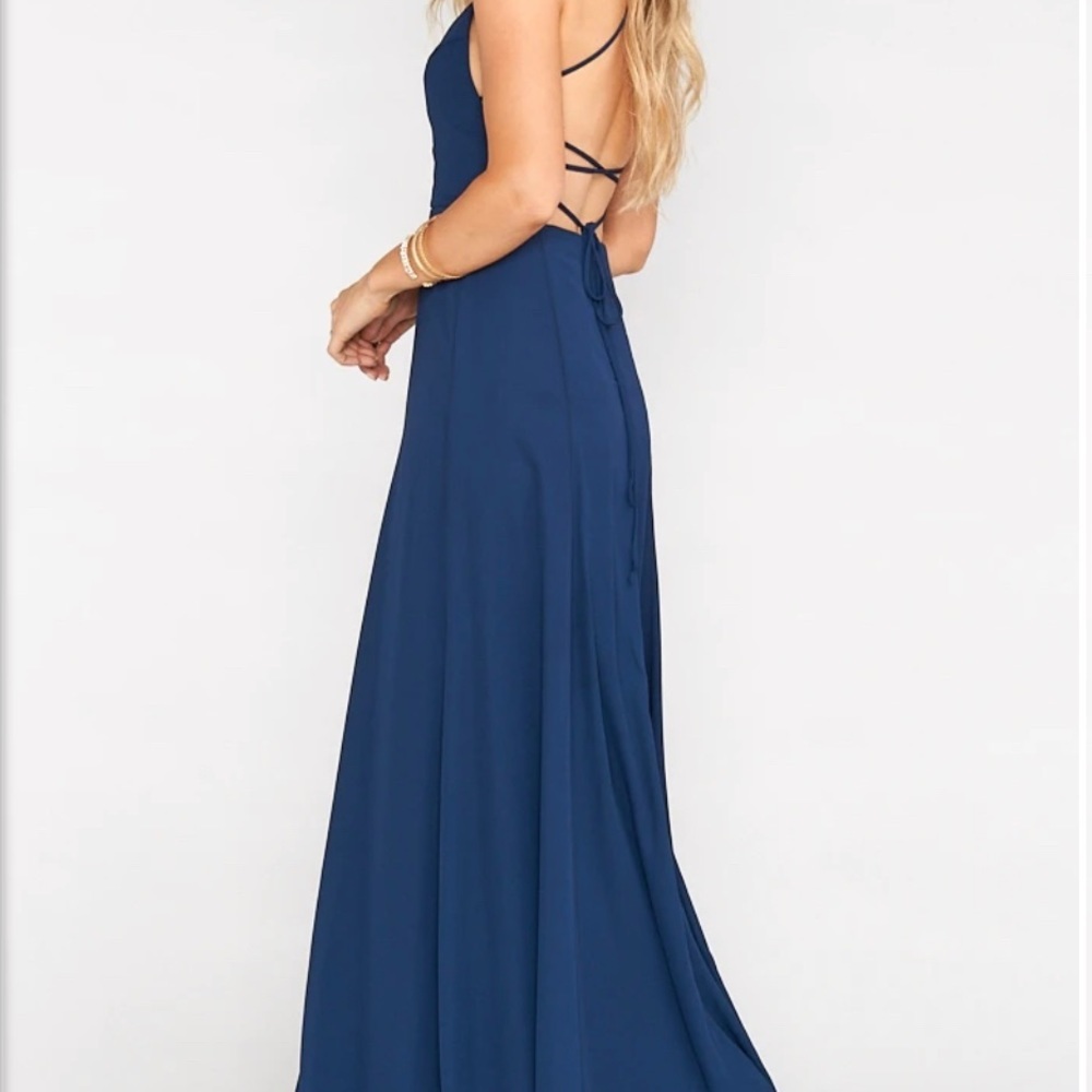 Show Me Your Mumu - navy bridesmaid dress
